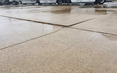 Heavy Equipment and Rocking Slabs