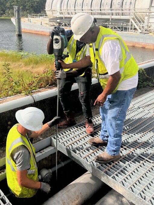 Helms Polyfoam Technicians