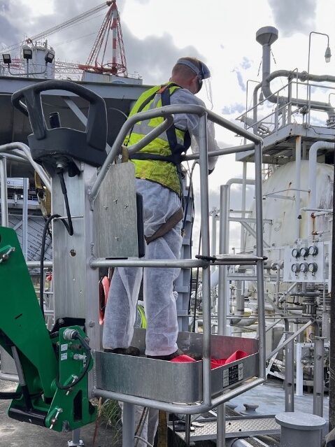 Helms Polyfoam Technicians at Stennis Space Center